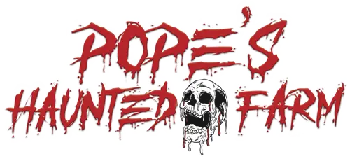 Pope's Haunted Farm Logo