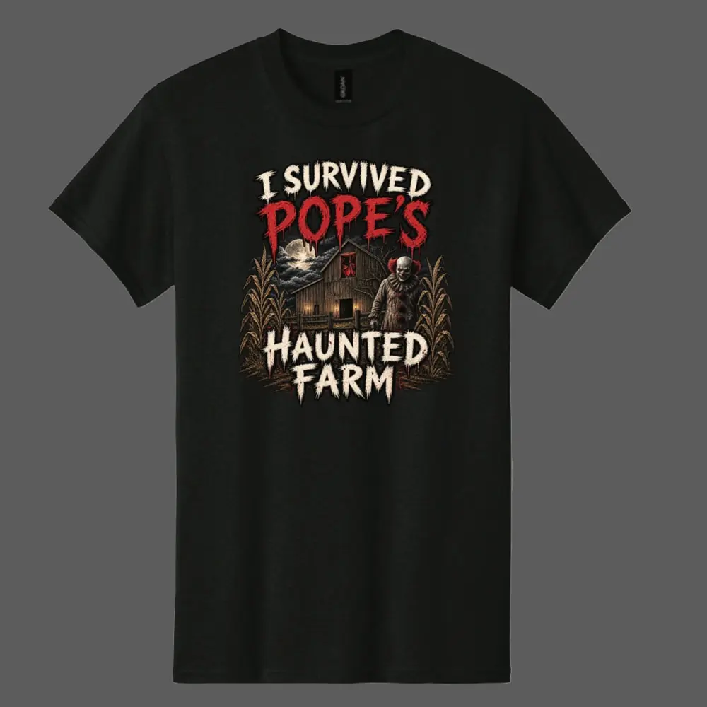 I Survived Pope's Haunted Farm - T-Shirt